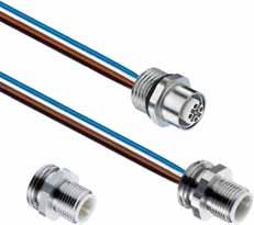 Be Certain with Belden Y and T Splitters The Micro M12 (DC and AC) Y and T splitters are used to bring two sensor signals into a single port of a distribution box (two signals per port); thereby