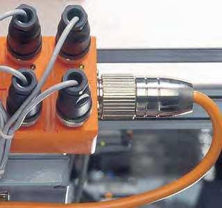 Different cable lengths can be implemented as required and connectors can be individually adapted to suit the situation.