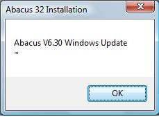 Version 32 V6.30 UPDATE NOTES THERE HAVE BEEN A NUMBER OF MAJOR CHANGES MADE TO ABACUS. PLEASE PRINT AND READ ALL OF THE UPDATE NOTES TO FAMILIARIZE YOURSELF WITH THE CHANGES.