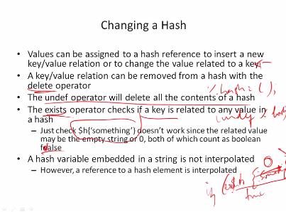 There I want you to get x1 given what is the y1 so all that I will give you like more functions essentially so let us look at some more functions to work with hash arrays.