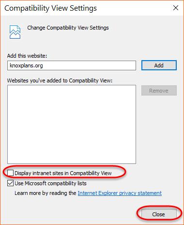 Select the Compatibility View settings option 5. In IE 11, the Display all websites in Compatibility View" option is not available 6.