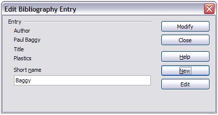 c) An entry must be selected from the menu in the Type input box in order to enable the OK button. d) Click OK when all the fields wanted are completed.