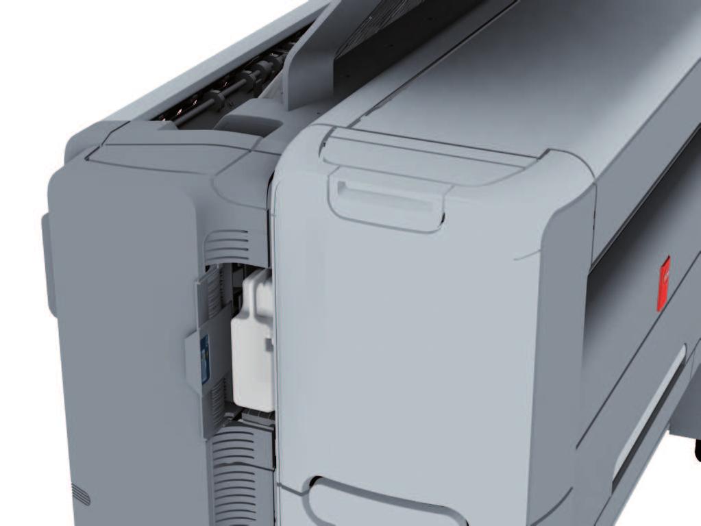 Replace the residual toner container Replace the residual toner container Introduction Every second time you have refilled the toner, you must also replace the residual toner container You can