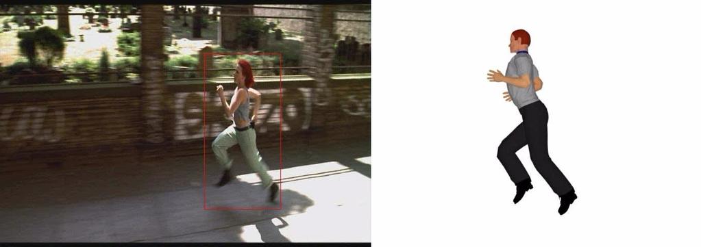 Run Lola Run Movie Automatic 3D Pose Reconstruction Integrated scanning detection