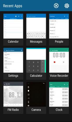 33 Your first week with your new phone Switching between recently opened apps When you're multitasking and using different apps on HTC Desire 816, you can easily switch between the apps you've