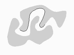 (a) Fgure 2: Senstvty of dynamc snakes to nearby contours. (a) Derent ntalzatons: the snake s ntalzed usng a polygon wth an ncreasng number of vertces.