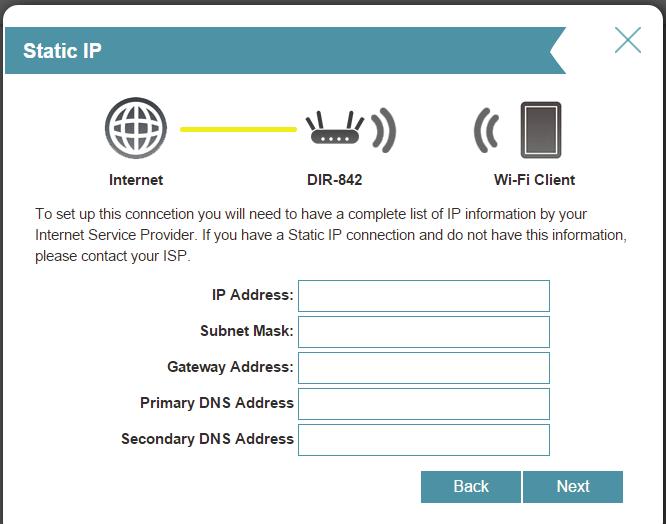 If the router detected or you selected PPPoE, enter your PPPoE username and password and  Note: If your computer