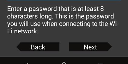 Repeat step 6 and tap Next to proceed. Step 7 Enter the administrator password of your choice.