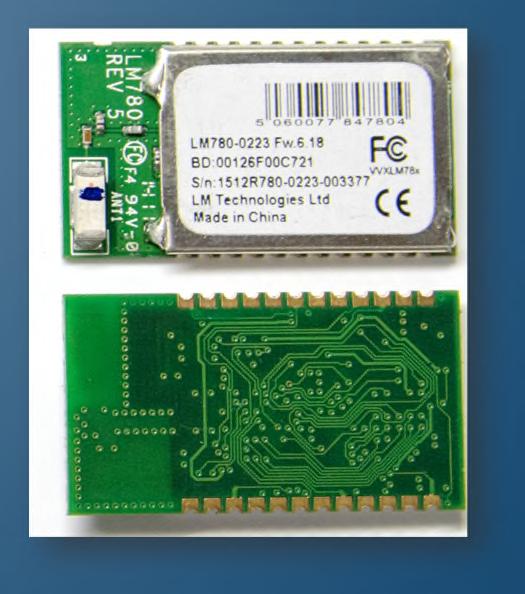 BLUETOOTH MODULES LM78ß Cost 20-40$ High quality and certified VCC - Input Voltage: