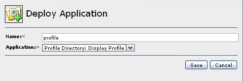 8. Select Display Profile in the Mode: drop-down list. This option will be pre-selected. 9. Select an ID selector in the Module ID: drop-down list.