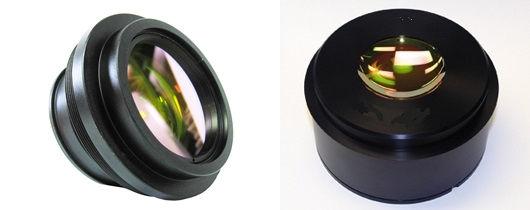 Scan Lenses Triplet (via Hole Drilling) Triplet scan lens is designed to provide a flat field.