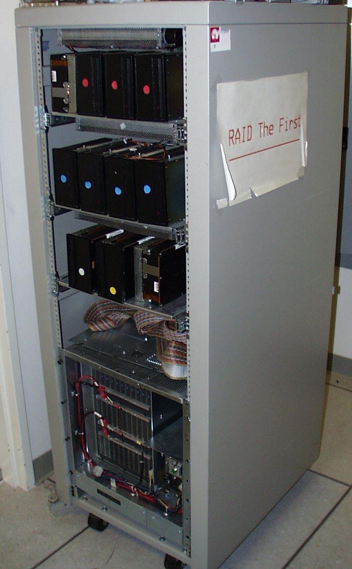 RAID : Redundant Array of Inexpensive Disks Invented @ Berkeley (1989) A multi-billion industry 80%