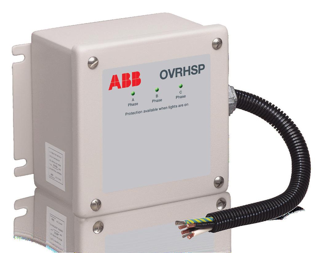 OVR SERIES SURGE PROTECTION DEVICES - PRODUCT CATALOG 2018 17 OVRH series OVRHSP (4,000A and below, 60.