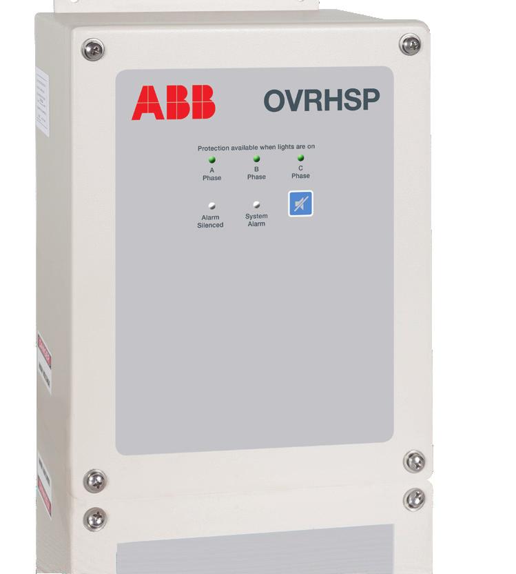 20 OVR SERIES SURGE PROTECTION DEVICES - PRODUCT CATALOG 2018 OVRH series OVRHSR (Wall recessed-4,000a and below, 120 to 160kA) Product Features Listed by ETL to UL 1449 4th Edition for Type 1 and