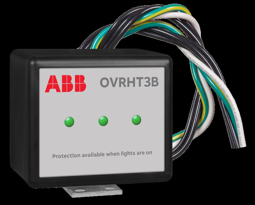 22 OVR SERIES SURGE PROTECTION DEVICES - PRODUCT CATALOG 2018 OVRH series OVRHT3B (400A and below, 50 ka) Product Features Listed to UL1449 4th Edition for Type 1 SPD applications 50kA protection per