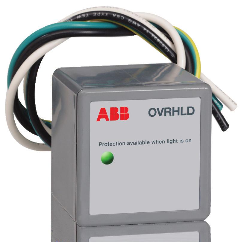 OVR SERIES SURGE PROTECTION DEVICES - PRODUCT CATALOG 2018 25 OVRH series OVRHLD (100A and below, 20.