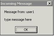 Highlight the user or users you wish to contact and select Send Message, you will be presented with a screen to compose your message.