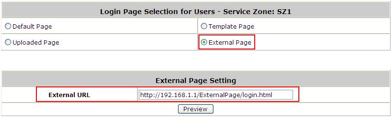 15.5. How External Page Operates Choose External Page if you desire to use an external web page for your custom pages.