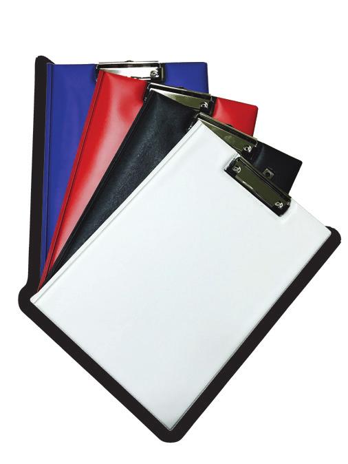 BLUE, RED CLIPBOARDS REF.