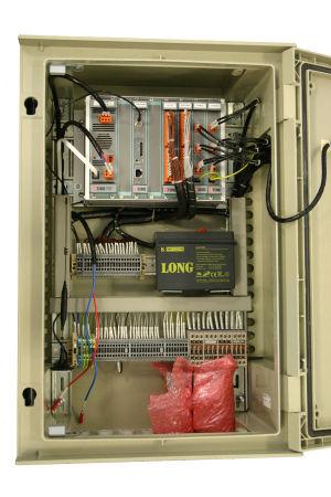 boxes with RTU units and all necessary wiring and accessories for direct