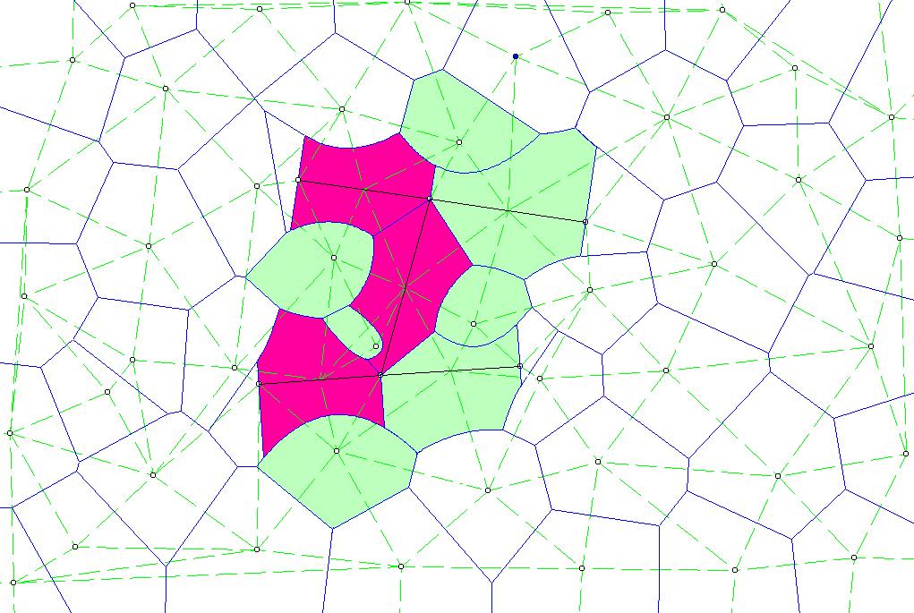 Map Updates in a Dynamic Voronoi Data Structure Map Updates in a Dynamic Voronoi Data Structure 21 57 Figure15.
