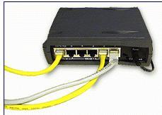 Ethernet hub - mrežni koncentrator za povezivanje 4, 8 ili 16 računala u