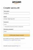 CREATE A FREE AMAZON ACCOUNT Amazon Login ID: Email Follow these steps: 1. Go to amazon.com. 2. Hover on the Account & Lists tab located in the upper right corner. 3.