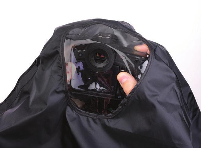 rain cover to hold your camera.