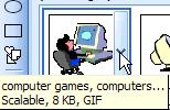 Note: for users of Publisher 98 and 2000 this is a marked change in this software. You will no longer see the Change Picture Picture Clip Art screens that you saw previously.
