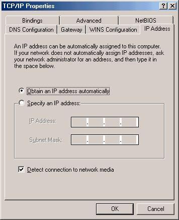 Step 4: The Gateway tab allows you to add or remove gateways. Consult with your network administrator to determine the appropriate address for your individual needs.