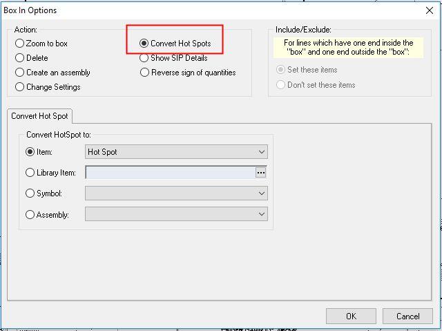 Use Box-In with Options tool to apply negative values and Convert Hot Spots There are two new features in the Box-in with Options tool: You can apply negative values to assist with deductive Change