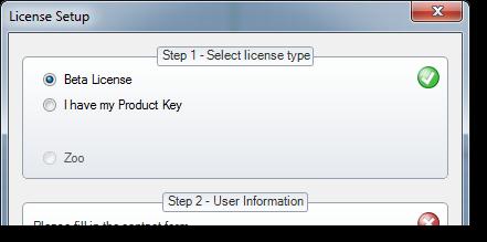 Licensing Licensing Is necessary to activate the software, even the evaluation version. How to activate the license?
