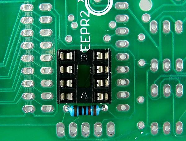 CPU2 Continued Install R28-R29 10K pull up resistors on TOP of the board BEFORE