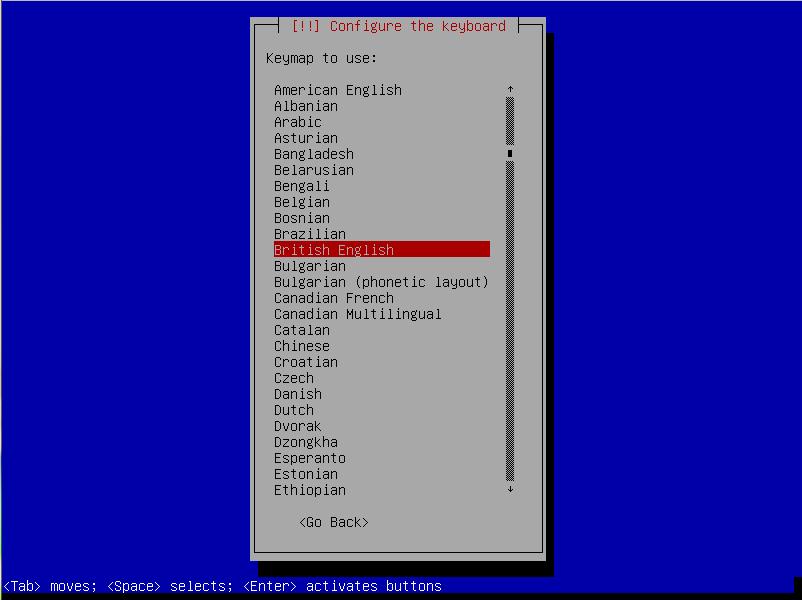 SATEL ACCO NET 7 6. Select the keyboard layout language and press ENTER. 7. Windows indicating the installation progress will be displayed successively.