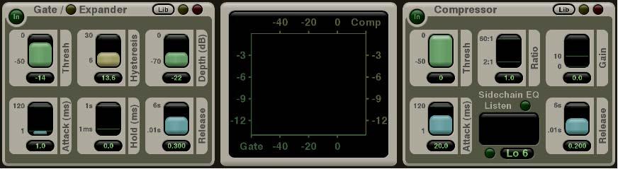 *NOTE: If you switch modes in the EQ section without saving your EQ set up in the EQ library, your EQ settings will be lost.