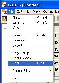 10 Other functions 10 Other functions You can print the EZED3 data or check the version of the EZED3.
