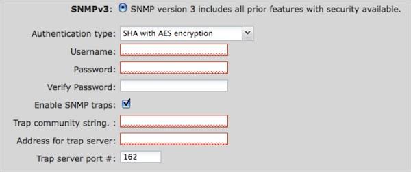 Enable SNMP on LAN: Enabling SNMP on LAN will make SNMP services available on the LAN networks provided by this router.