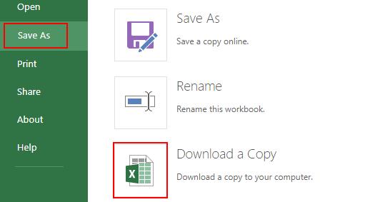 Saving a Local Copy There will be times when you are working on a file in the cloud, but wish to have a copy saved to your local machine as well.