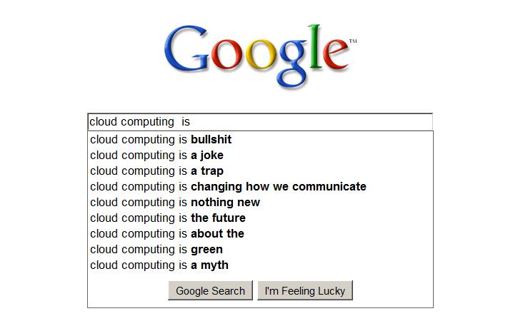 What is Cloud Compu)ng? A few years back.