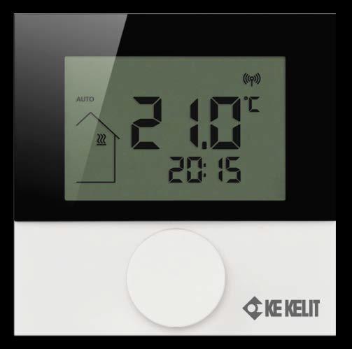 KM692K KELOX BUS room thermostat - Digital The KELOX BUS system is the intelligent individual room control unit of the future for maximum comfort and energy efficiency for surface temperature control