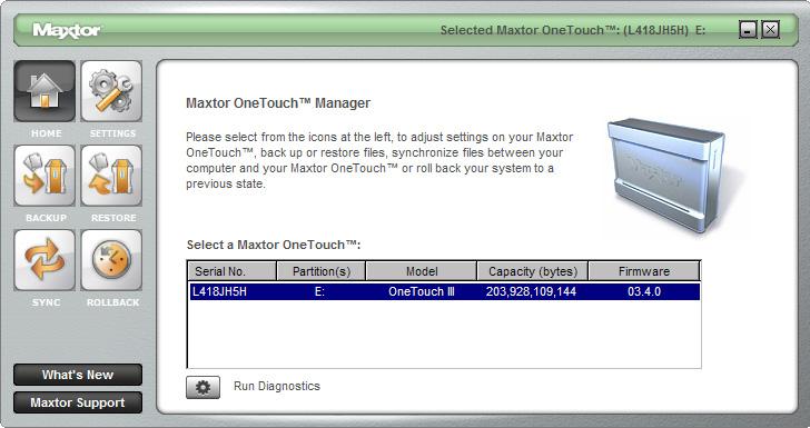 Using the OneTouch III Once installed, you can use your new Maxtor OneTouch III in the same way you use the other drives on your computer.