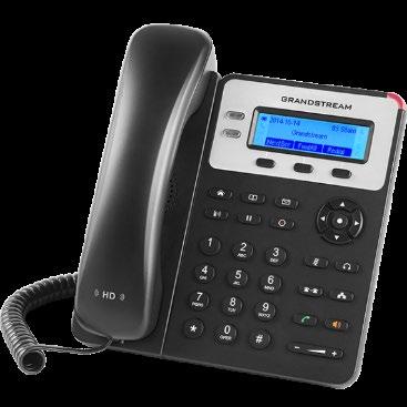 5.1 Desktop Telephones 5.1.1 Grandstream GXP1625 IP Phone (Standard Phone) Figure 1: Grandstream GXP1625 IP Phone The Grandstream GXP1625 IP Phone (Figure 1) is a reliable basic telephone that