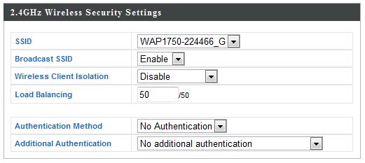 Then enter a new SSID in the corresponding numbered fields below, before clicking Apply. 4. To configure the security of your access point s 2.
