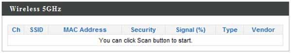 click Scan to begin. After a scan is complete, click Export to save the results to local storage.