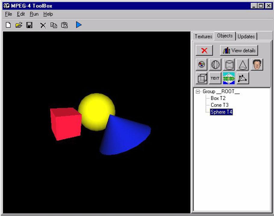 MPEG-4 browser Figure 7: System architecture. node.