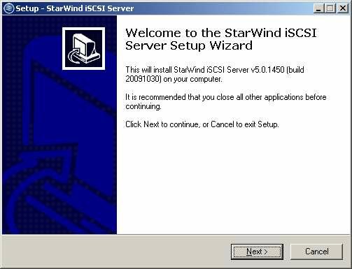 Downloading and installing First thing you need to do is obtain StarWind setup executable file from our website.