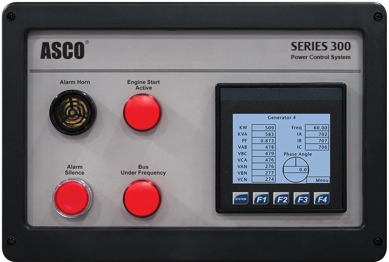 Power and Resource Management Tools The ASCO history of innovation continues with the SERIES 300 Paralleling System.