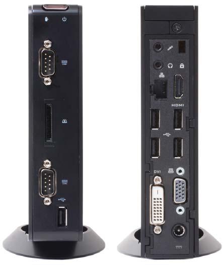 This PC platform is powered by an Intel Atom D2550 dual-core processor (2x 1.86 GHz) with integrated GMA 3650 graphics. It sports an array of connectors too which include HDMI 1.