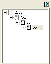 10 Recording and Playback 4. On the Date Tree, select the date of Daylight Saving Time. A separate DST subfolder will be displayed as illustrated below. Figure 10-4 5.
