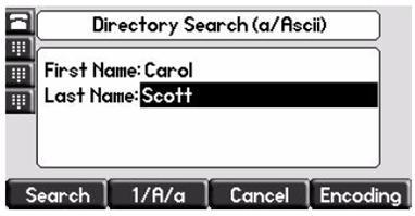 Contacts management (2) How to search a contact?